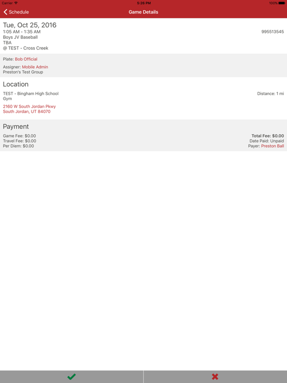 Screenshot #6 pour ArbiterMobile