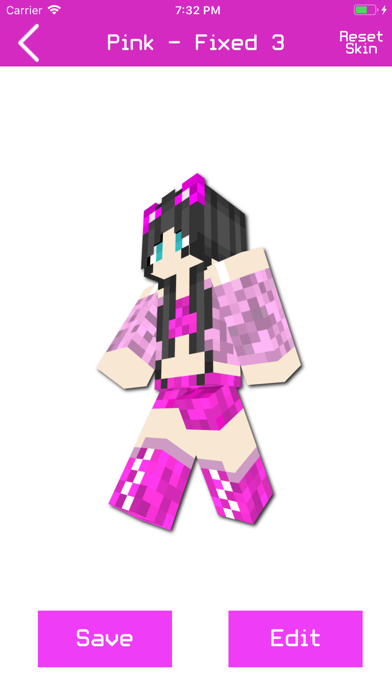 Screenshot #1 pour Girl Skins for Minecraft 2021