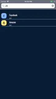 secure secret password manager iPhone Captures Décran 4
