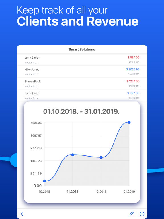 Invoice Maker & Time Tracker screenshot 2