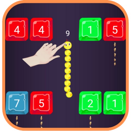 Snake attack Block game