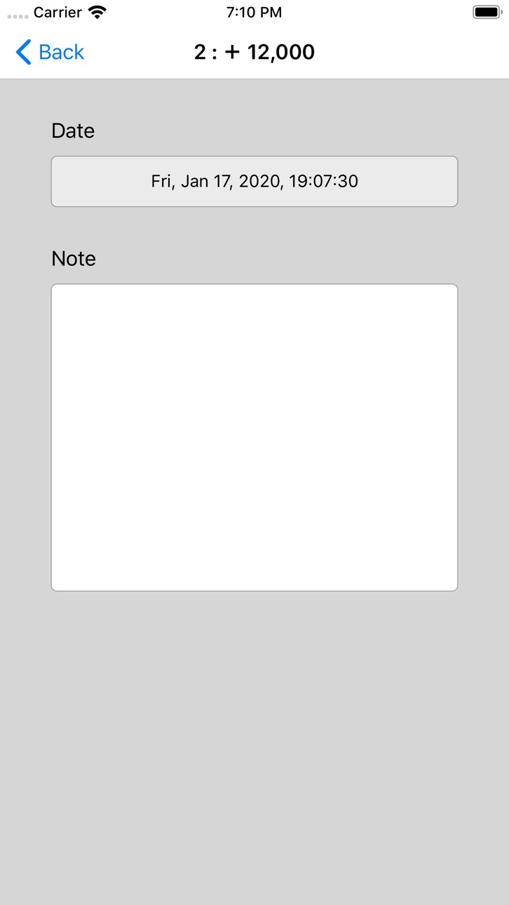 iPhone screenshot