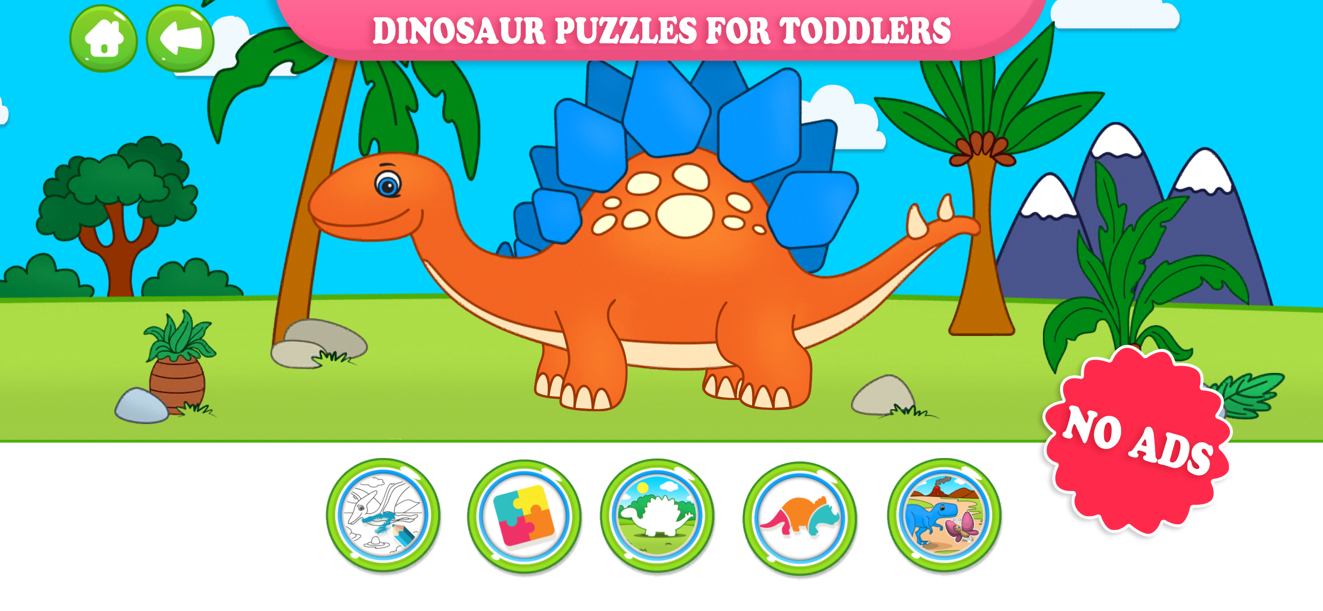 Dinosaur Puzzles for Children