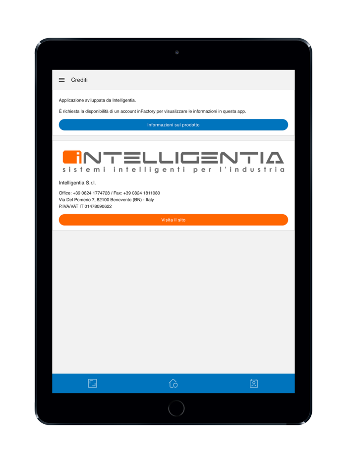 inFactory Mobile App