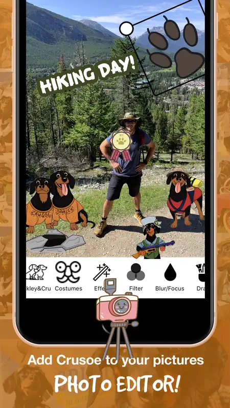 CrusoeMoji - Dachshund sticker screenshot 5 of 7