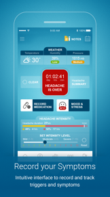 Migraine Monitor screenshot
