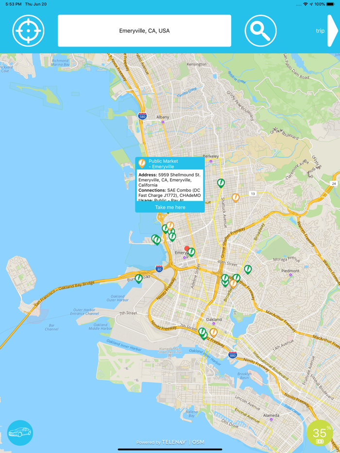 Electrip Electric Vehicle GPS