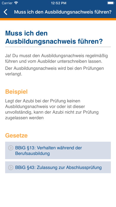 App screenshot