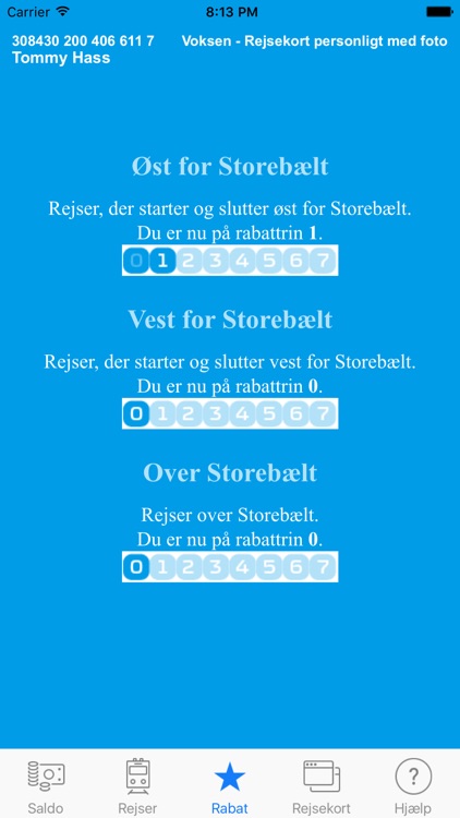 Rejsekort med Bus Tog og Metro