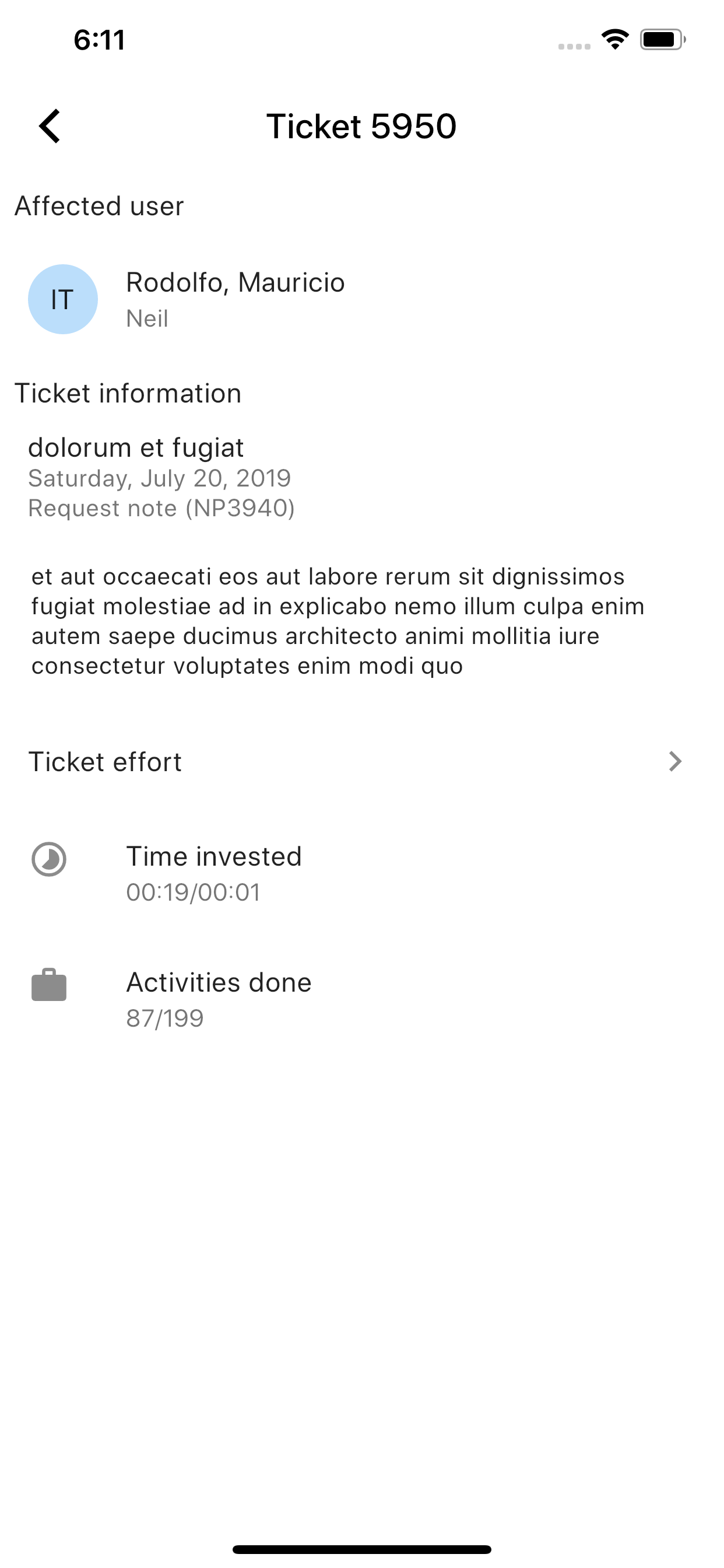 MAINT Service Desk screenshot 3