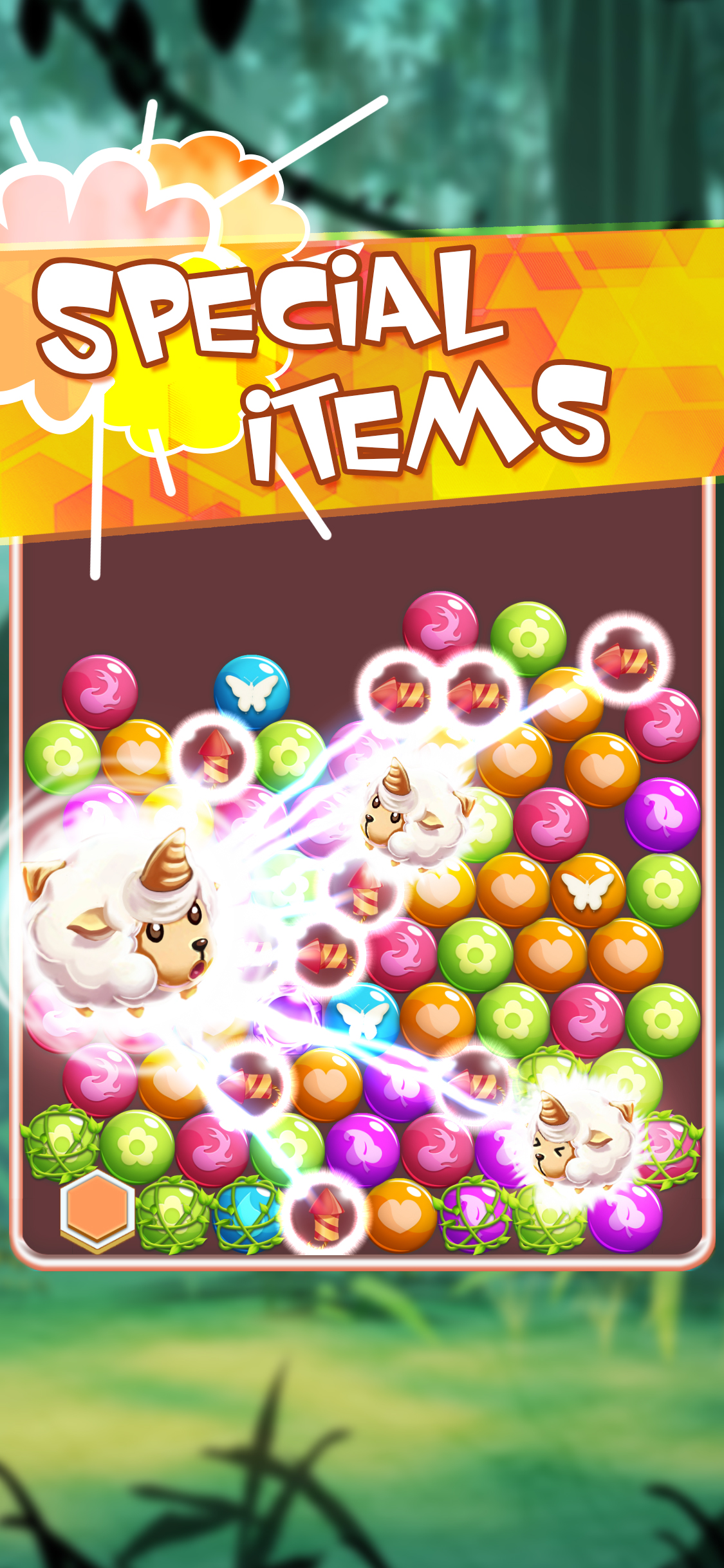 Toon Cat Town: Pop Crush Blast screenshot 2