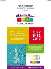 iupac 2019 paris iPad Captures Décran 1