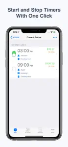 atWork · Work Hours Tracker screenshot #6 for iPhone