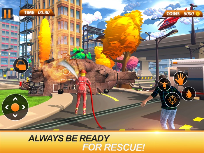Fire Truck Best Rescue Game