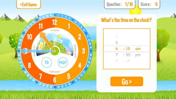 Squeebles Tell The Time