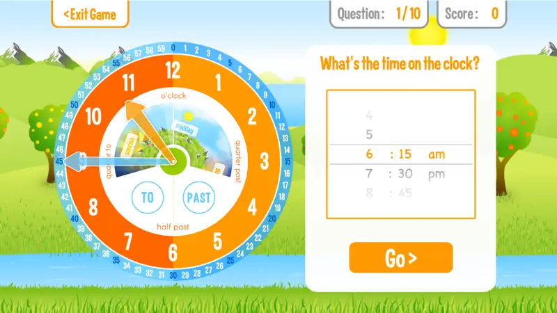Squeebles Tell The Time screenshot 5 of 10