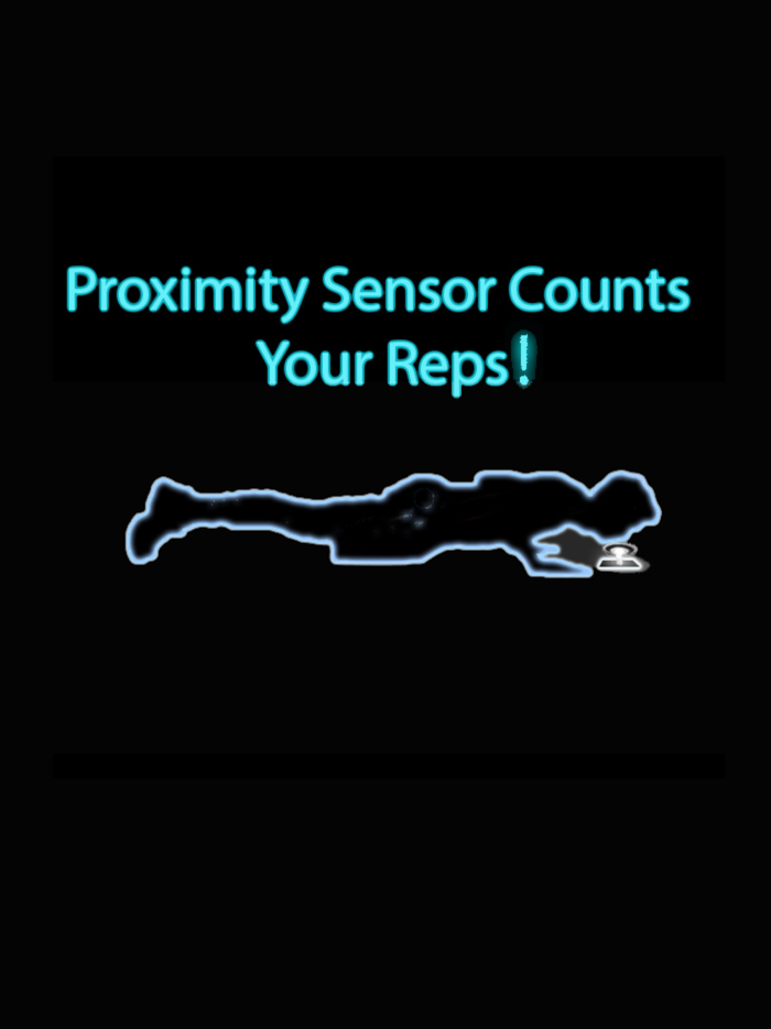 Push Up Counter - touchless