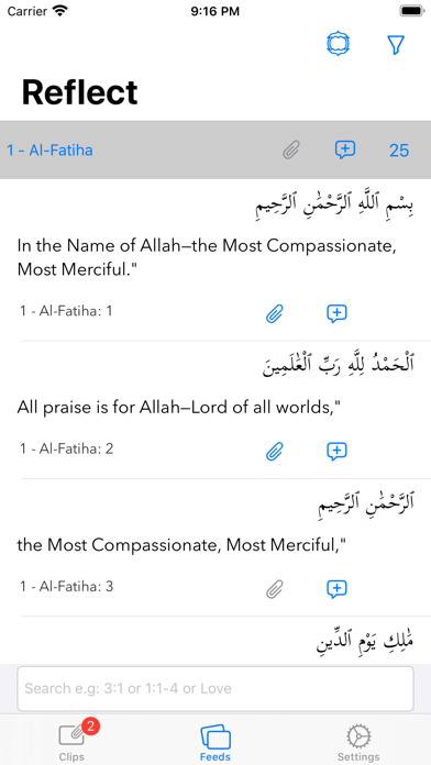 QuranReflect Screenshot