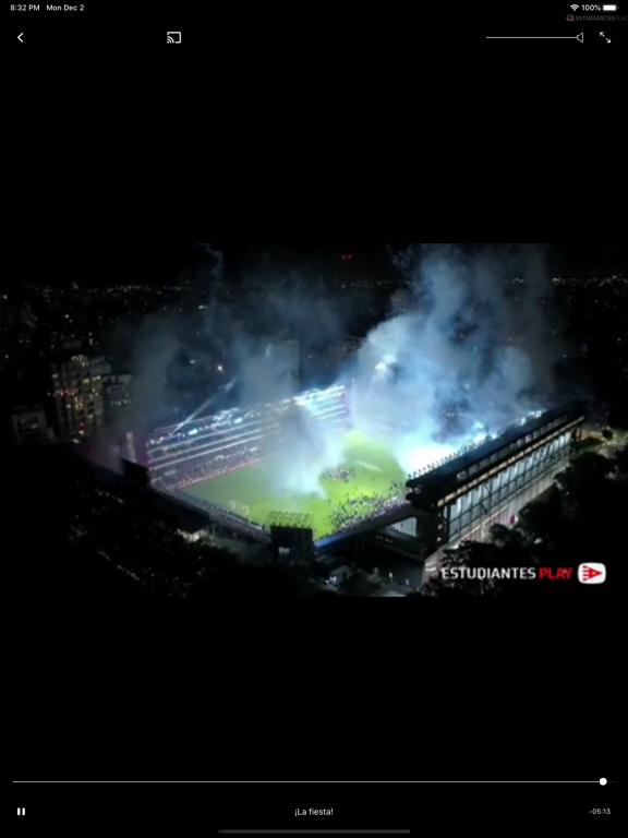 Estudiantes Play iPad screenshot 5 - Sports app