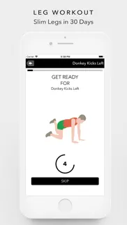 legfit - leg workout trainer iphone screenshot 2