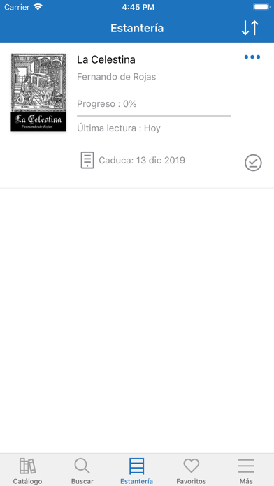 ISMARINA e-Biblioteca Screenshot