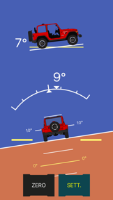 Off-Road Inclinometer screenshot