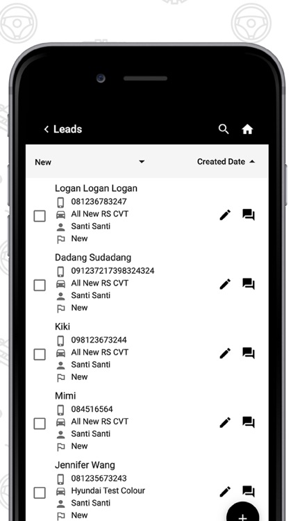 Mitsubishi Lead Management App
