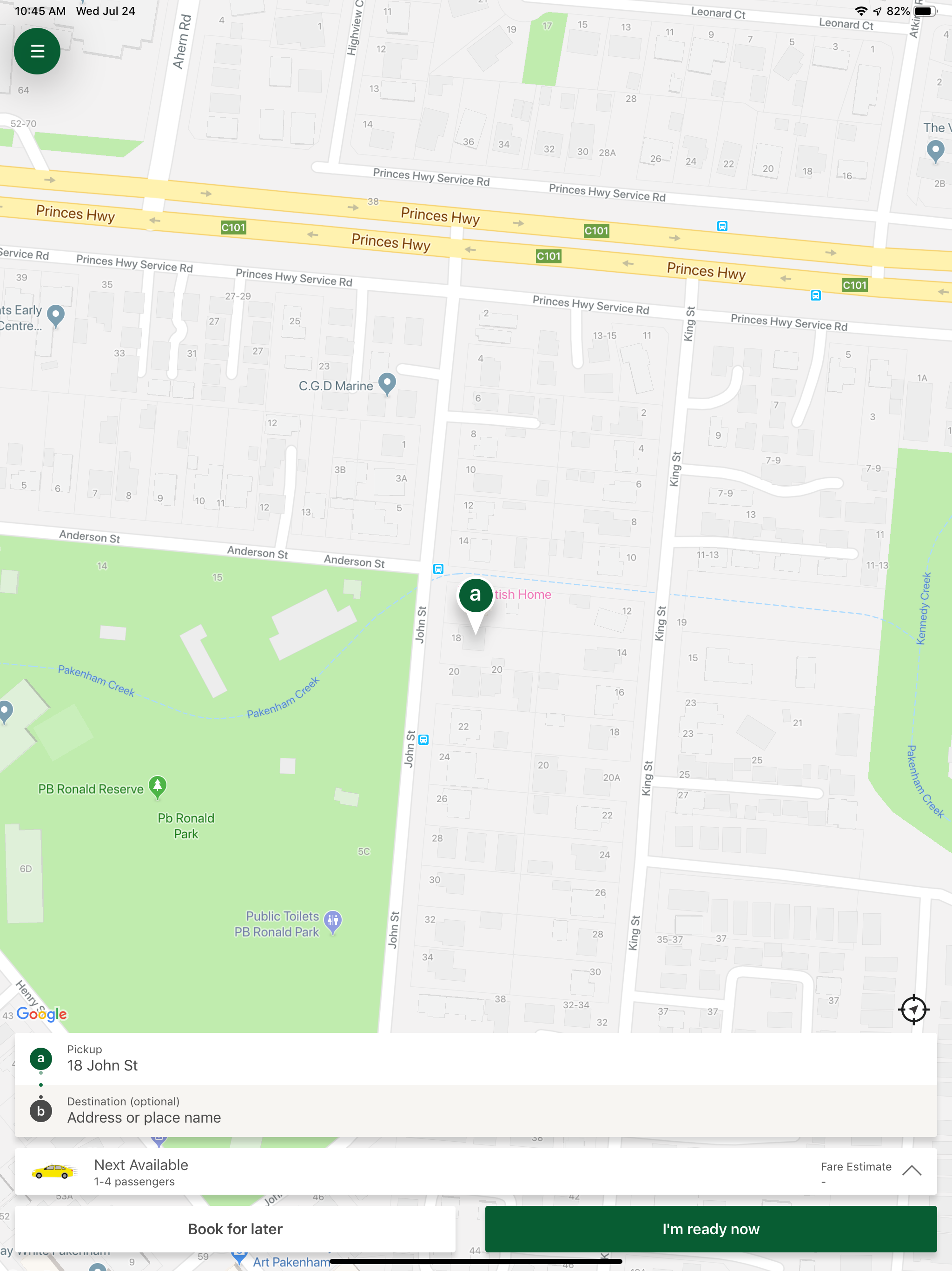 Pakenham Taxis