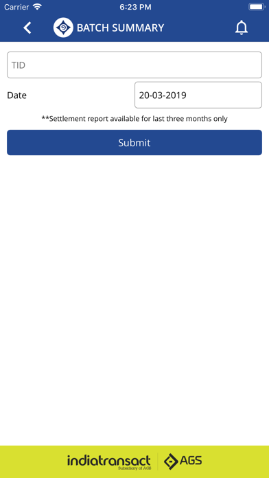 Ongo PayTrack Screenshot