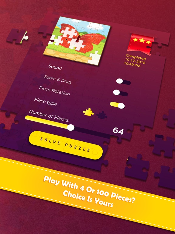 Screenshot #4 pour Jigsaw Puzzle Games:Brain Test