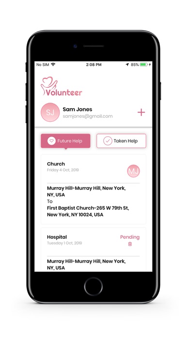 Screenshot #3 pour Volunteer Help