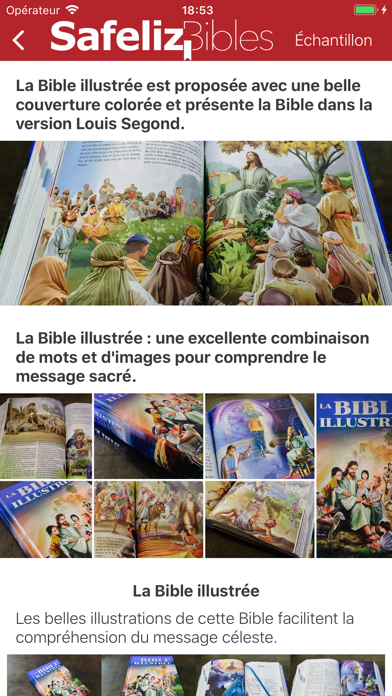 Screenshot #2 pour Bibles Safeliz