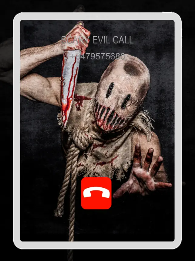 Screenshot 3 Evil The Killer Calling - Joke iphone