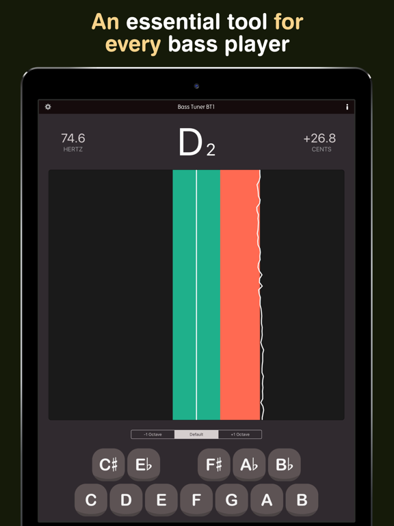 Screenshot #5 pour Accordeur Basse BT1 Pro