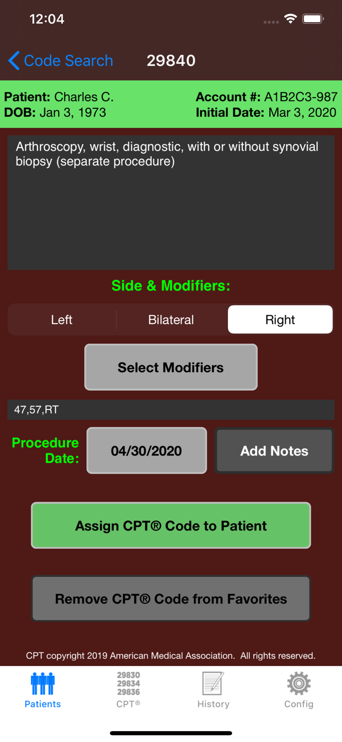 Mobile Coder Hand and Wrist