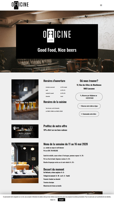 Screenshot #1 pour Officine Lausanne