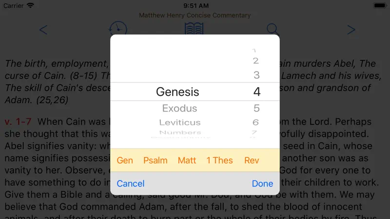 Matt. Henry Concise Commentary screenshot 5 of 5