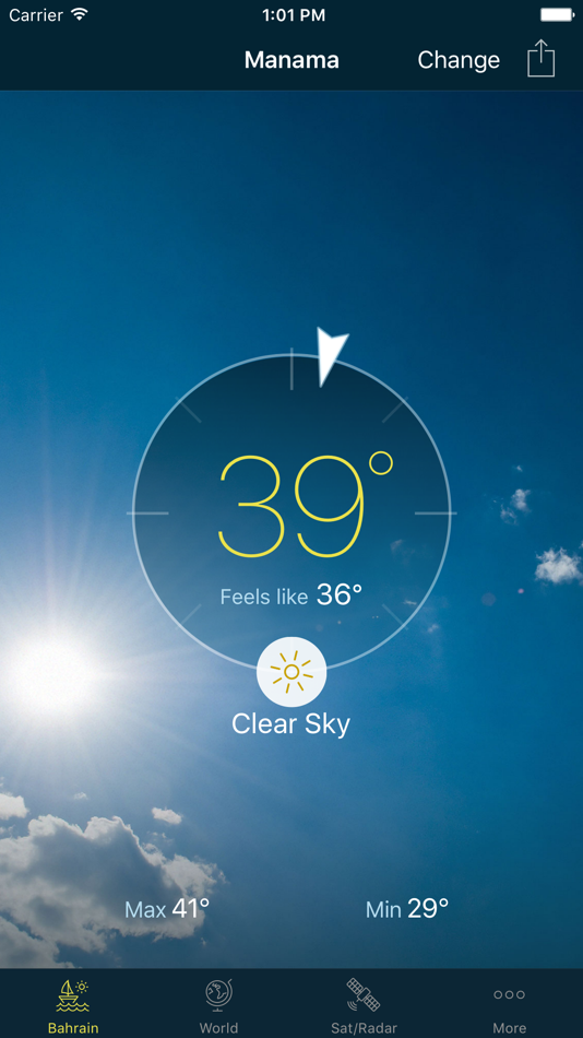 Bahrain Weather - 1.7.3 - (iOS)