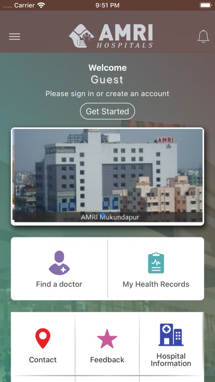 Amri Patient Connect