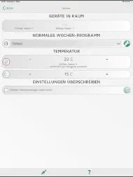 Dimplex Energy Control ipad bilder 2