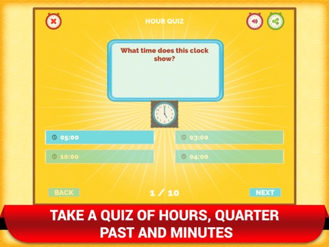 Math Telling Time Clock Gamesのおすすめ画像4