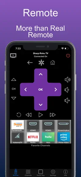 Game screenshot Roku TV Remote Control : Smart mod apk