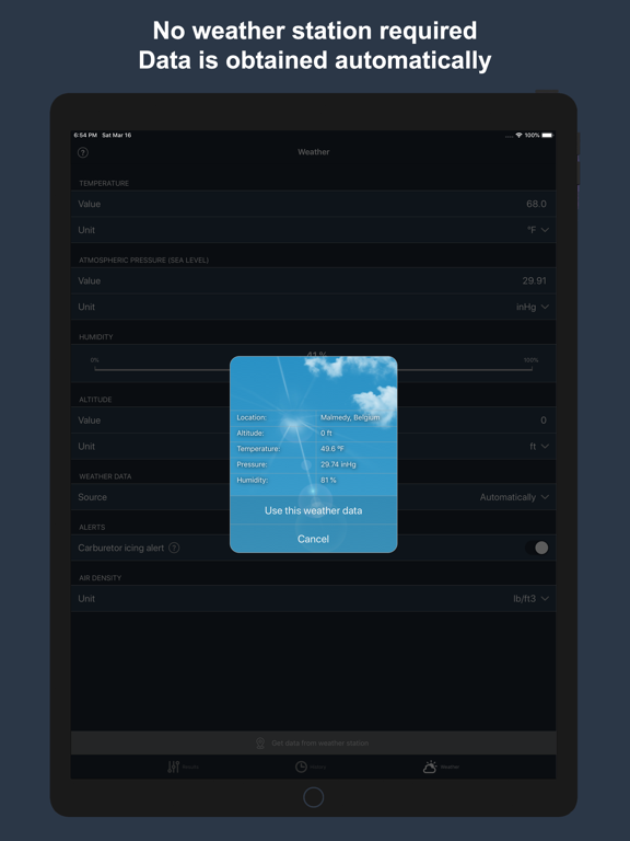 Air Density & Altitude: AirLabのおすすめ画像4