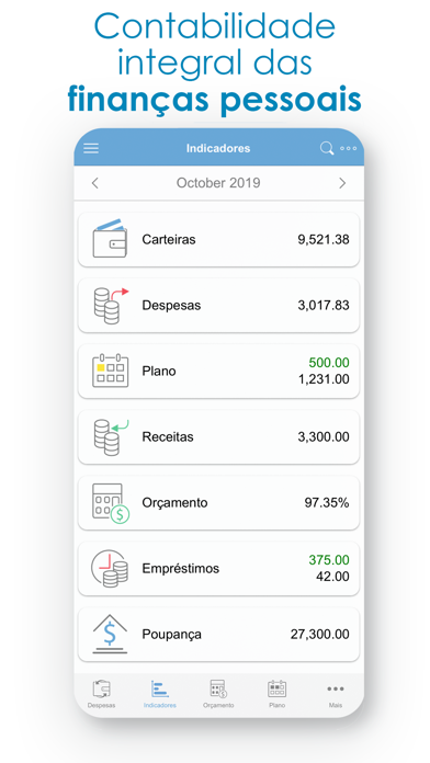 Orçamento - Finanças Pessoais screenshot 1