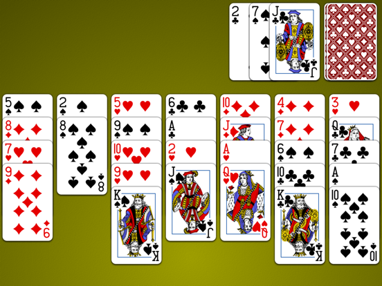 Odesys Golf Solitaire iPad screenshot