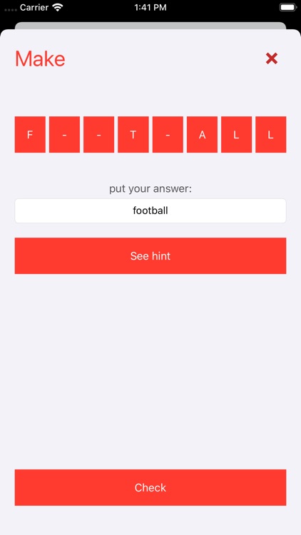 Make a word out of the letters screenshot-4