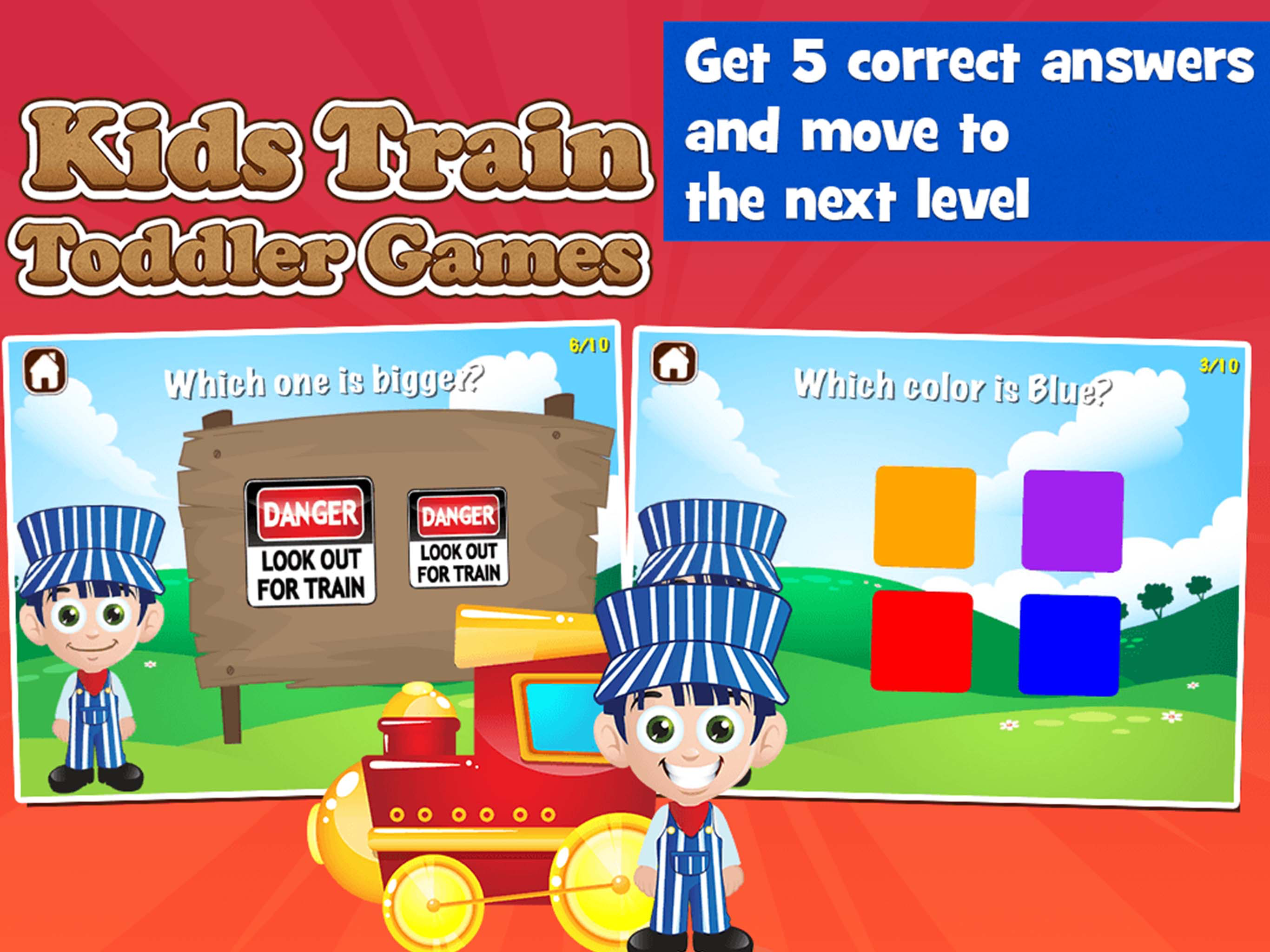 Kids Train Toddler Games screenshot 7