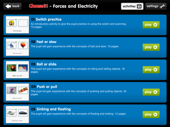 Screenshot #5 pour ChooseIt! Science