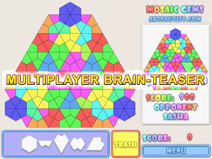 Mosaic Gems Jigsaw Puzzle