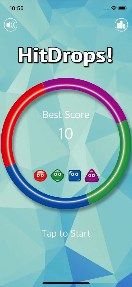HitDrops - Reflexion game -
